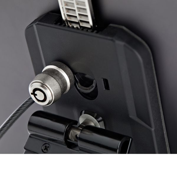 StarTech.com Beveiligde Tabletstandaard met K-Slot Kabelslot - Vergendelbare Tablethouder voor 7.9"-13" Tablets - Universele Verstelbare Tabletsteun voor Bureau - Anti-diefstal Tabel Stand (SECTBLTDT)
