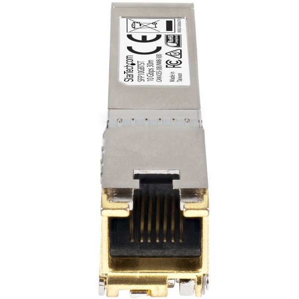 StarTech.com Cisco compatibel SFP+ Transceiver module - 10GBASE-T (SFP10GBTCST) StarTech.com Cisco compatibel SFP+ Transceiver module - 10GBASE-T (SFP10GBTCST)