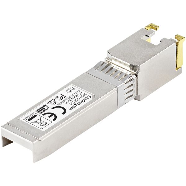 StarTech.com MSA Uncoded SFP+ Transceiver Module - 10GBASE-T (SFP10GBTST) StarTech.com MSA Uncoded SFP+ Transceiver Module - 10GBASE-T (SFP10GBTST)