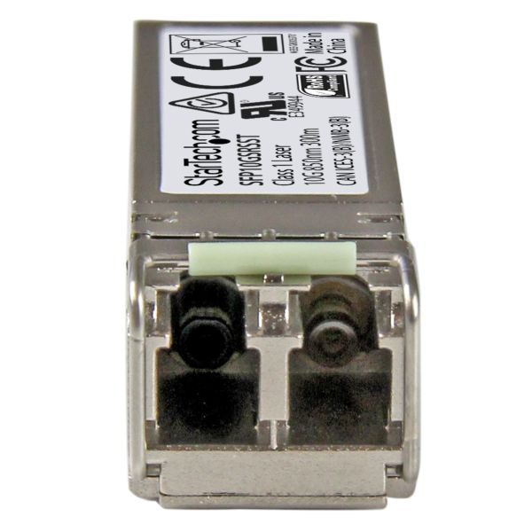 StarTech.com 10 Gigabit glasvezel SFP+ ontvanger module - Cisco SFP-10G-SR-S - MM LC met DDM - 300 m (SFP10GSRSST) StarTech.com 10 Gigabit glasvezel SFP+ ontvanger module - Cisco SFP-10G-SR-S - MM LC met DDM - 300 m (SFP10GSRSST)