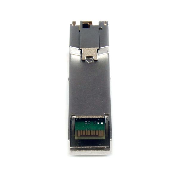 StarTech.com Cisco Compatibele Gigabit RJ45 SFP Transceiver Module Koper - Mini-GBIC met Digital Diagnostics Monitoring (SFPC1110) StarTech.com Cisco Compatibele Gigabit RJ45 SFP Transceiver Module Koper - Mini-GBIC met Digital Diagnostics Monitoring (SFPC1110)