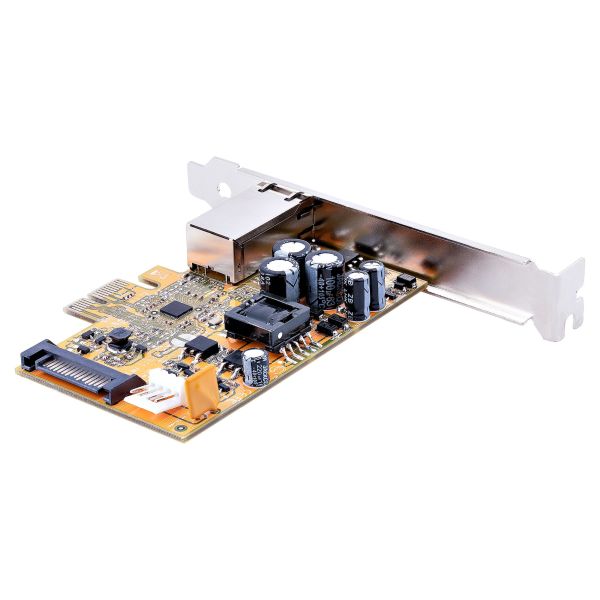 StarTech.com 1 Port 2.5Gbps PoE Netwerk Kaart, PCIe Ethernet Kaart met RJ45, 30W 802.3at PoE NIC voor Desktops/Servers, Low Profile Netwerk PoE LAN Adapter, NBaseT, Windows/Linux (ST1000PEXPSE) StarTech.com 1 Port 2.5Gbps PoE Netwerk Kaart, PCIe Ethernet Kaart met RJ45, 30W 802.3at PoE NIC voor Desktops/Servers, Low Profile Netwerk PoE LAN Adapter, NBaseT, Windows/Linux