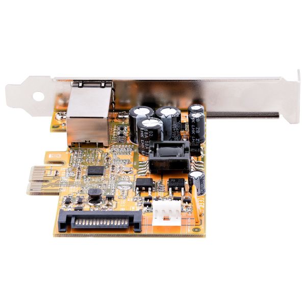 StarTech.com 1 Port 2.5Gbps PoE Netwerk Kaart, PCIe Ethernet Kaart met RJ45, 30W 802.3at PoE NIC voor Desktops/Servers, Low Profile Netwerk PoE LAN Adapter, NBaseT, Windows/Linux (ST1000PEXPSE)
