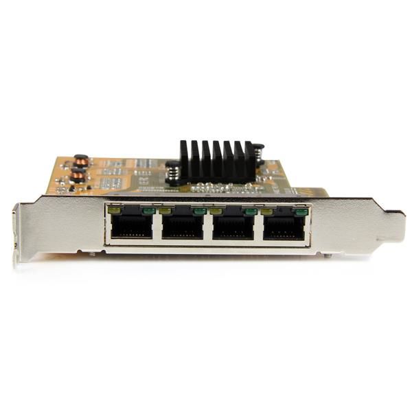 StarTech.com 4-Poort PCI Express gigabit netwerk adapter kaart Quad Port PCIe Gigabit NIC (ST1000SPEX43) StarTech.com 4-Poort PCI Express gigabit netwerk adapter kaart Quad Port PCIe Gigabit NIC