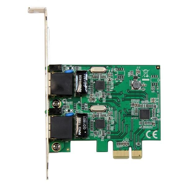 StarTech.com 2-poorts gigabit PCI Express server netwerk adapter kaart PCIe NIC (ST1000SPEXD4) StarTech.com 2-poorts gigabit PCI Express server netwerk adapter kaart PCIe NIC (ST1000SPEXD4)