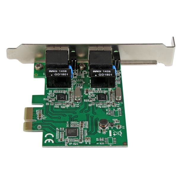 StarTech.com 2-poorts gigabit PCI Express server netwerk adapter kaart PCIe NIC (ST1000SPEXD4)
