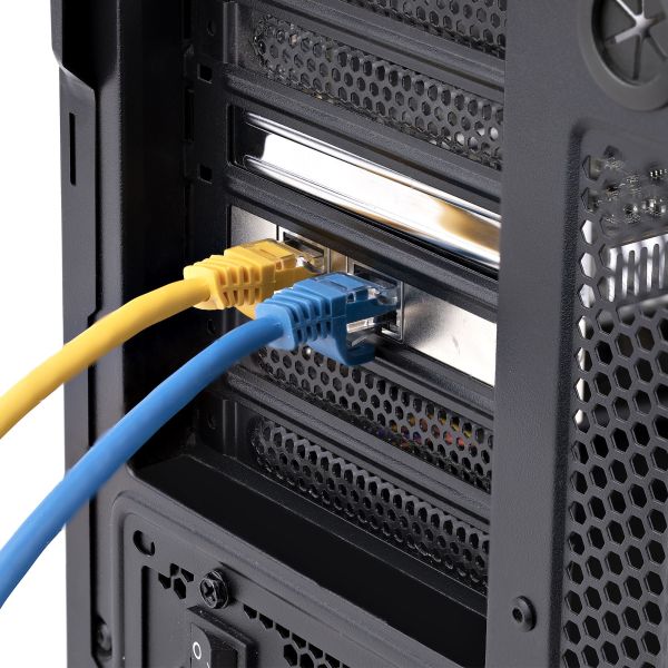 StarTech.com 2-Port 10GbE PCIe Netwerk Adapter Kaart, Netwerk Kaart voor PC/Desktop/Server, Zes Snelheden, PCIe Gigabit Ethernet Kaart met Jumbo Frame Ondersteuning, NIC/LAN Interface Kaart, 10GBASE-T en NBASE-T (ST10GSPEXNDP2)