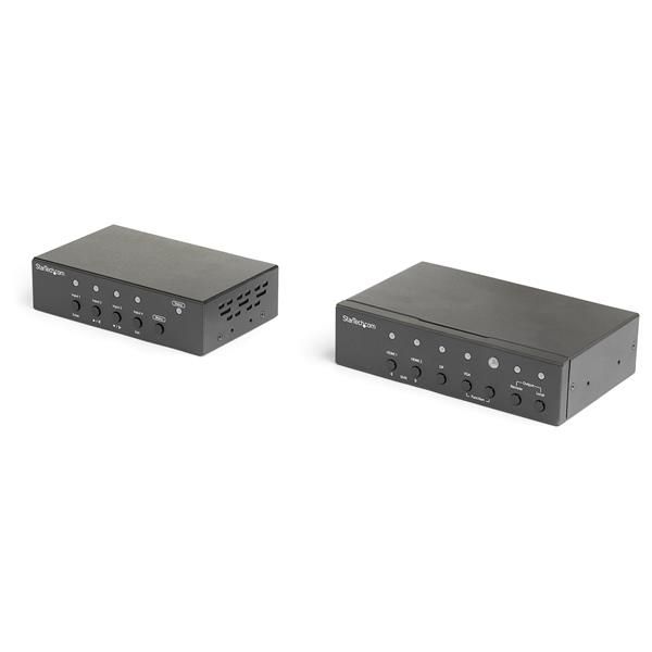 StarTech.com Multi-input HDBaseT extender set met ingebouwde switch en video scaler (ST121HDBTSC)
