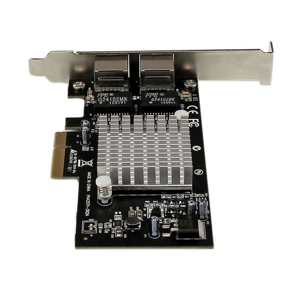 StarTech.com 2-poorts PCI Express (PCIe x4) gigabit ethernet server netwerk- adapter kaart Intel i350 NIC (ST2000SPEXI) StarTech.com 2-poorts PCI Express (PCIe x4) gigabit ethernet server netwerk- adapter kaart Intel i350 NIC