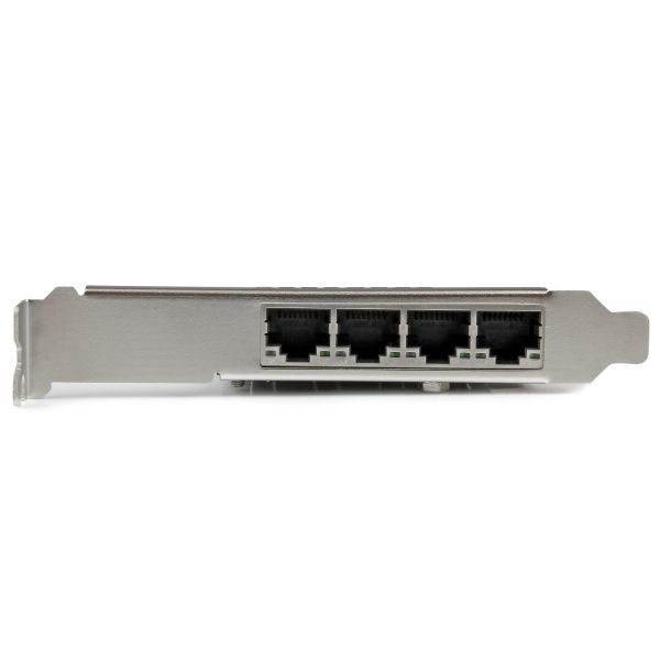 StarTech.com 4 poorts gigabit ethernet netwerkkaart PCI Express Intel 1350 NIC (ST4000SPEXI) 10/13 StarTech.com 4 poorts gigabit ethernet netwerkkaart PCI Express Intel 1350 NIC