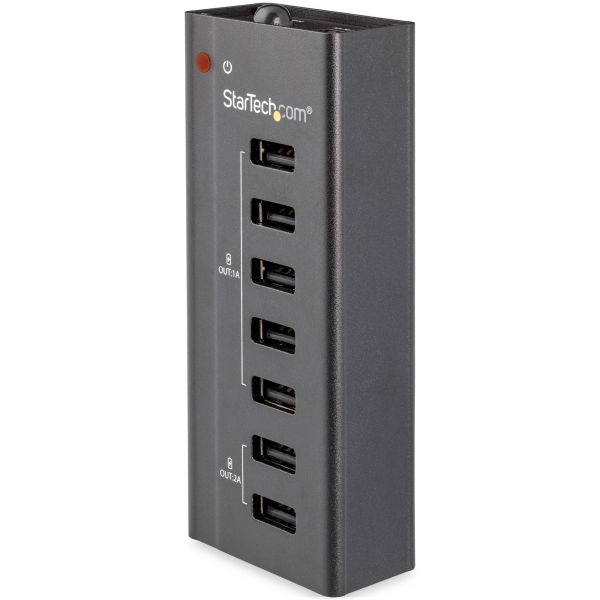 StarTech.com 7 poorts USB oplaadstation met 5x 1A poorten en 2x 2A poorten (ST7C51224EU)