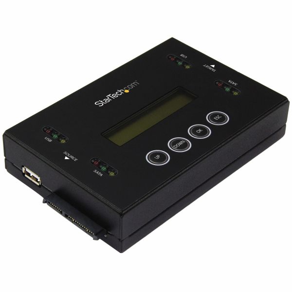 StarTech.com 1:1 Standalone Hard Drive Cloner & Wisser, USB Thumb Drive en SATA HDD/SSD Disk Kloner & Disk Eraser, LCD display, TAA Compliant, OS Onafhankelijk (SU2DUPERA11) StarTech.com 1:1 Standalone Hard Drive Cloner & Wisser, USB Thumb Drive en SATA HDD/SSD Disk Kloner & Disk Eraser, LCD display, TAA Compliant, OS Onafhankelijk (SU2DUPERA11)