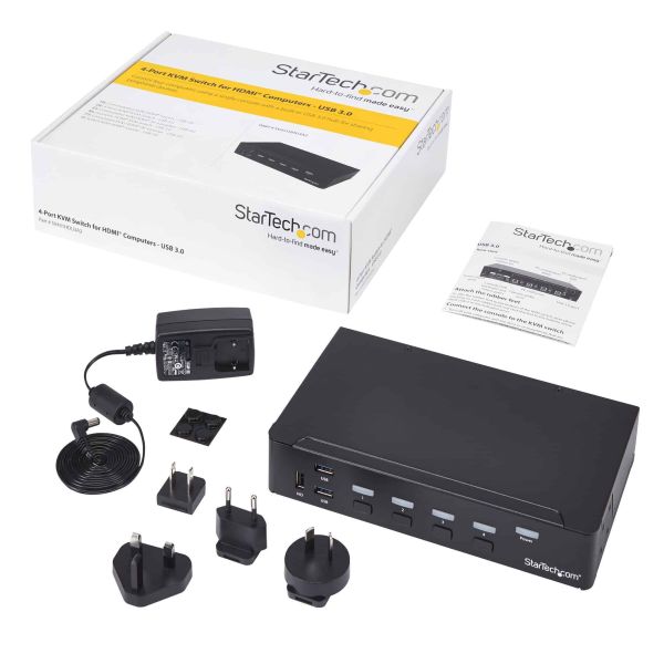 StarTech.com 4-Poorts HDMI KVM Switch USB 3.0 1080p (SV431HDU3A2)