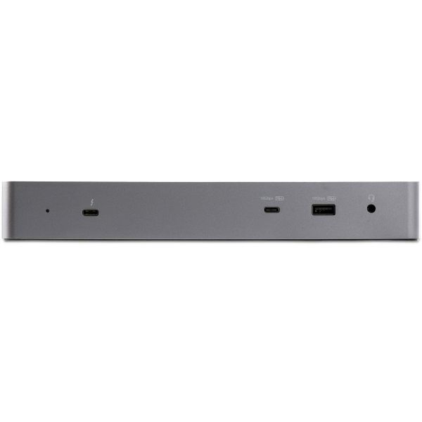 StarTech.com Thunderbolt 3 Dock met USB-C Host Compatibiliteit - Dual 4K 60Hz DisplayPort 1.4 en Dual HDMI 2.0 - Single 8K - TB3/USB-C Laptop Docking Station - 96W PD, 5xUSB - 10Gbps (TB3CDK2DHUE)