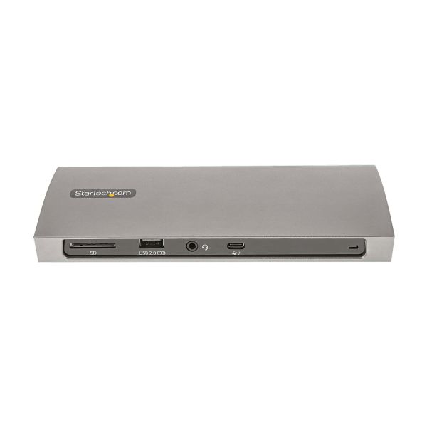 StarTech.com Thunderbolt 4 Dock, 96W Power Delivery, Single 8K/Dual Monitor 4K 60Hz, 3xTB4/USB4 ports, 4xUSB-A, SD, GbE, Thunderbolt 4 Docking Station voor Windows of TB3 MacBook, 0.8m Kabel (TB4CDOCKUE)