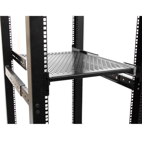 StarTech.com 2U geventileerd, in rack te monteren lade met instelbare diepte 22.7 kg (UNISLDSHF19)