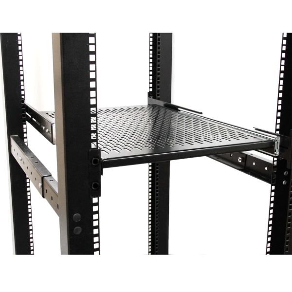 StarTech.com 2U geventileerd, in rack te monteren lade met instelbare diepte 22.7 kg (UNISLDSHF19)