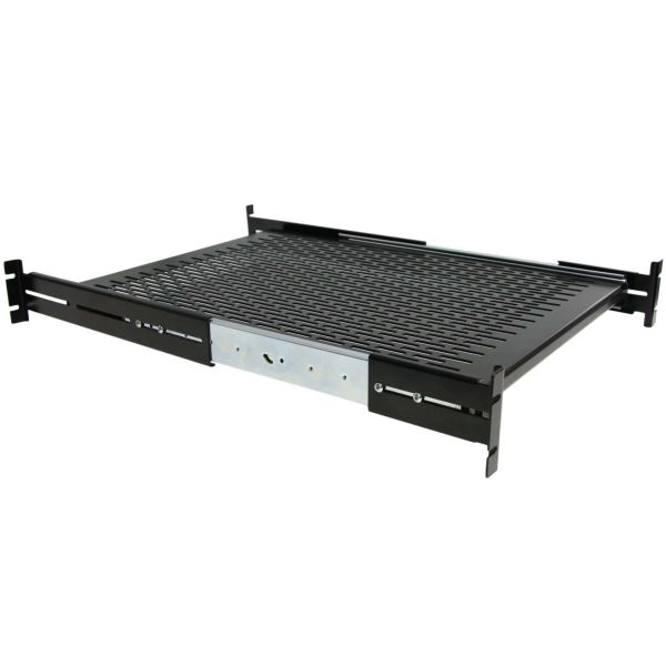 StarTech.com 2U geventileerd, in rack te monteren lade met instelbare diepte 22.7 kg (UNISLDSHF19)