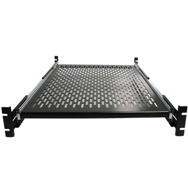 StarTech.com 2U geventileerd, in rack te monteren lade met instelbare diepte 22.7 kg (UNISLDSHF19)
