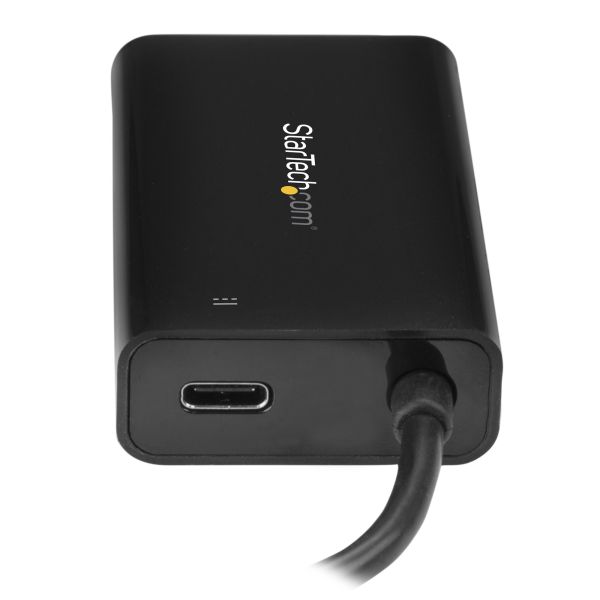 StarTech.com USB-C naar Gigabit Ethernet Adapter/Converter met PD 2.0, 1Gbps USB 3.1 Type C naar RJ45/LAN Netwerk met Power Delivery Passthrough Charging, TB3 Compatibel, MacBook Pro/Chromebook (US1GC30PD)
