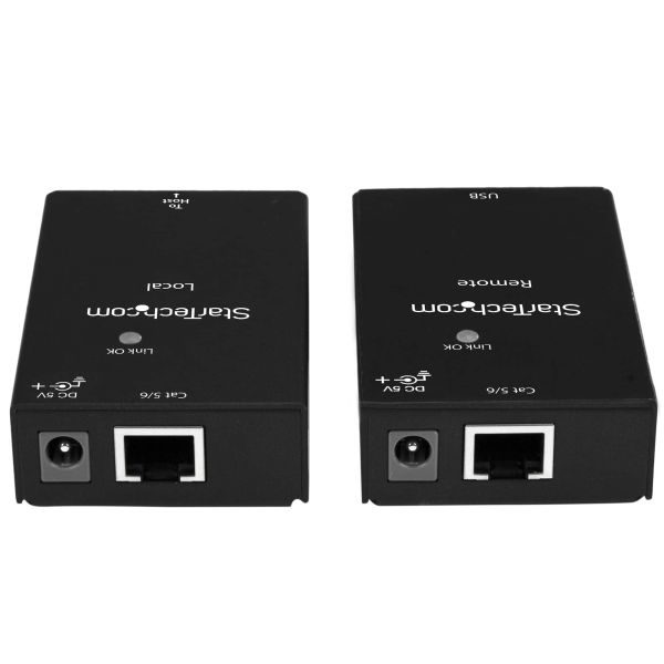 StarTech.com 1-Poorts USB 2.0 over -Cat5 of -Cat6 extender kit 50 m (USB2001EXTV)