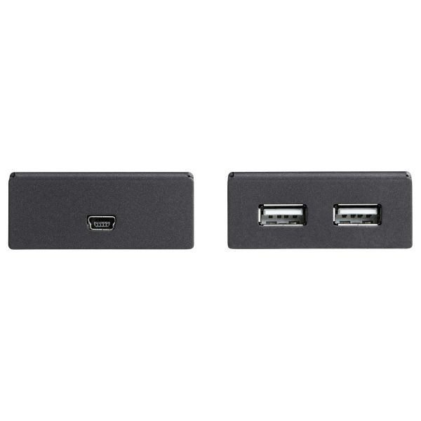 StarTech.com 4-Port USB 2.0 Extender - 40m USB Over Cat5/Cat6 Verlenger - Compacte USB 2.0 Over Ethernet Extender (USB2004EXTV)