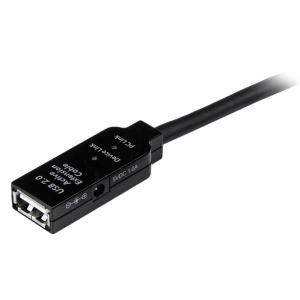 StarTech.com 20m USB 2,0 Actieve Verlengkabel M/F (USB2AAEXT20M)