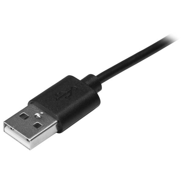 StarTech.com 50cm USB-A naar USB-C Laadkabel, Charge & Sync, 3A, USB 2.0 - Zwarte USB Oplaadkabel (USB2AC50CM)