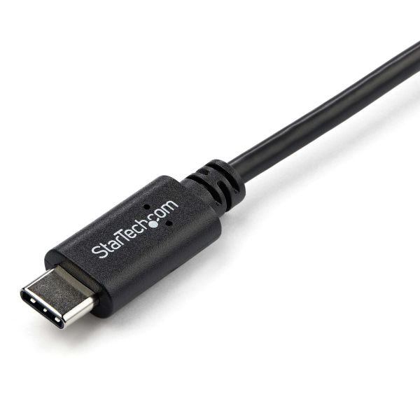 StarTech.com 1m USB-C Laadkabel, Haakse Charge & Sync Type C Laptop Laadkabel, 60W (3A) PD, USB 2.0 - Zwarte USB-C Oplaadkabel (USB2CC1MR) StarTech.com 1m USB-C Laadkabel, Haakse Charge & Sync Type C Laptop Laadkabel, 60W (3A) PD, USB 2.0 - Zwarte USB-C Oplaadkabel (USB2CC1MR)