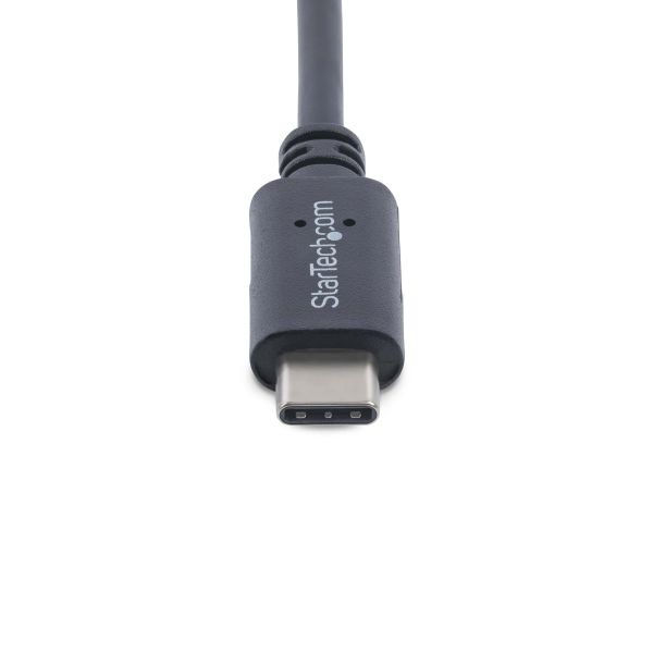 StarTech.com 2m USB-C Laadkabel, Charge & Sync, 60W (3A) PD, USB 2.0, Laptop Type C Laadkabel, USB-IF Gecertificeerd - Zwarte USB-C Oplaadkabel (USB2CC2M)