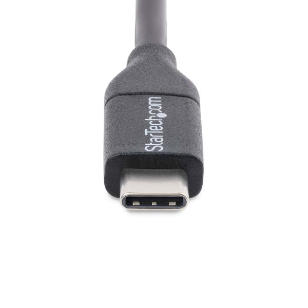 StarTech.com 50cm USB-C Laadkabel, Charge & Sync, 60W (3A) PD, USB 2.0, Laptop Type C Laadkabel - Zwarte USB-C Oplaadkabel (USB2CC50CM)