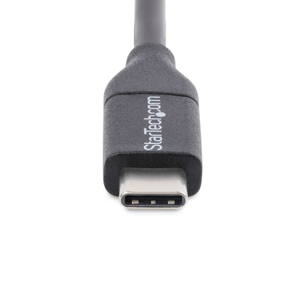 StarTech.com 50cm USB-C Laadkabel, Charge & Sync, 60W (3A) PD, USB 2.0, Laptop Type C Laadkabel - Zwarte USB-C Oplaadkabel
