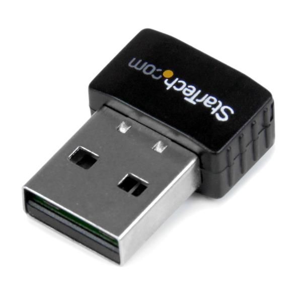 StarTech.com USB 2.0 300 Mbps Mini draadloos-N netwerkadapter 802.11n 2T2R wifi-adapter (USB300WN2X2C)