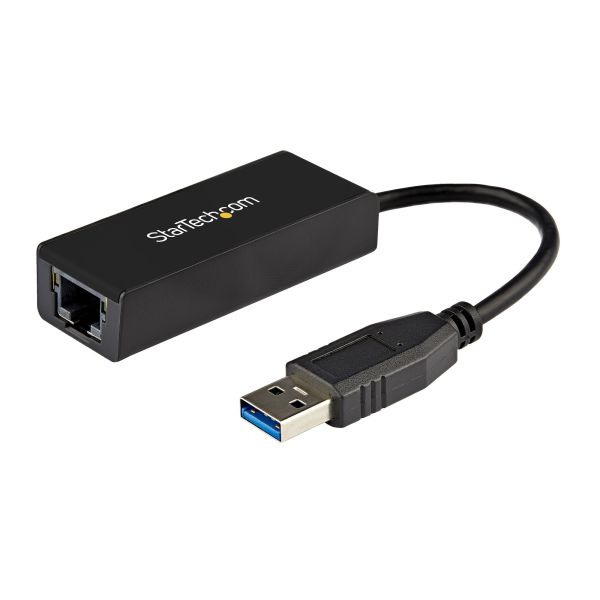 StarTech.com USB 3.0 naar Gigabit Ethernet Netwerk Adapter, 10/100/1000 Mbps, USB naar RJ45, USB 3.0 naar LAN Adapter, USB 3.0 Ethernet Adapter (GbE), TAA Compliant (USB31000S)