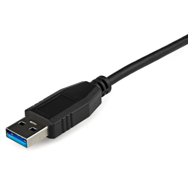StarTech.com USB 3.0 naar Gigabit Ethernet Netwerk Adapter, 10/100/1000 Mbps, USB naar RJ45, USB 3.0 naar LAN Adapter, USB 3.0 Ethernet Adapter (GbE), TAA Compliant (USB31000S)