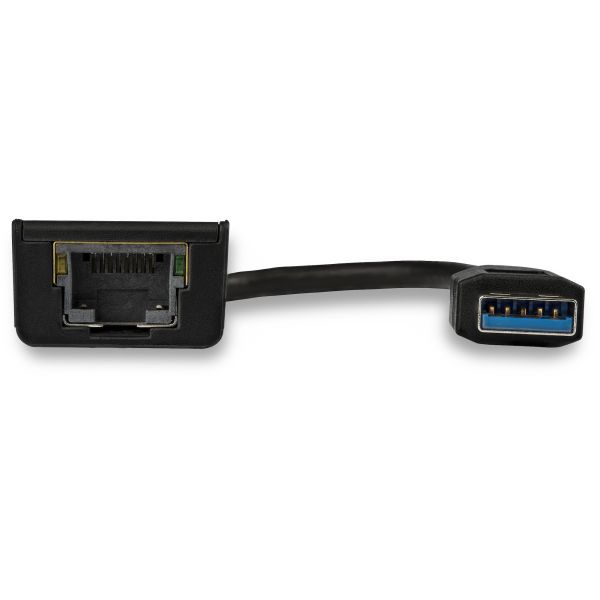 StarTech.com USB 3.0 naar Gigabit Ethernet Netwerk Adapter, 10/100/1000 Mbps, USB naar RJ45, USB 3.0 naar LAN Adapter, USB 3.0 Ethernet Adapter (GbE), TAA Compliant (USB31000S) StarTech.com USB 3.0 naar Gigabit Ethernet Netwerk Adapter, 10/100/1000 Mbps, USB naar RJ45, USB 3.0 naar LAN Adapter, USB 3.0 Ethernet Adapter (GbE), TAA Compliant (USB31000S)