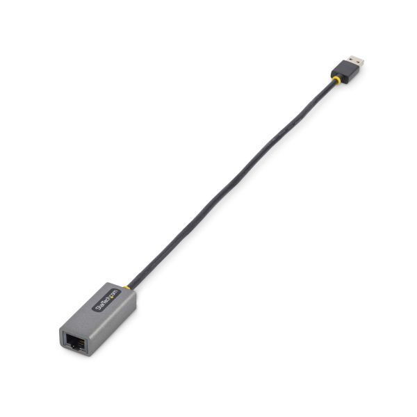 StarTech.com USB 3.0 naar Gigabit Ethernet Network Adapter - 10/100/1000 Mbps, USB naar RJ45, USB 3.0 naar LAN Adapter, USB 3.0 Ethernet Adapter (GbE), 30cm Aangesloten Kabel, Driverless Install (USB31000S2)