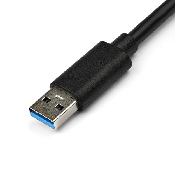 StarTech.com USB 3.0 naar Gigabit Ethernet Adapter, USB 3.0 Netwerkadapter NIC met USB Poort, USB naar RJ45 LAN GbE Adapter, USB Passthrough (USB31000SPTB) StarTech.com USB 3.0 naar Gigabit Ethernet Adapter, USB 3.0 Netwerkadapter NIC met USB Poort, USB naar RJ45 LAN GbE Adapter, USB Passthrough