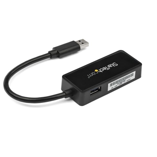 StarTech.com USB 3.0 naar Gigabit Ethernet Adapter, USB 3.0 Netwerkadapter NIC met USB Poort, USB naar RJ45 LAN GbE Adapter, USB Passthrough (USB31000SPTB) StarTech.com USB 3.0 naar Gigabit Ethernet Adapter, USB 3.0 Netwerkadapter NIC met USB Poort, USB naar RJ45 LAN GbE Adapter, USB Passthrough