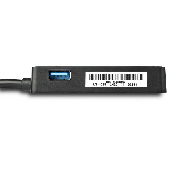 StarTech.com USB 3.0 naar Gigabit Ethernet Adapter, USB 3.0 Netwerkadapter NIC met USB Poort, USB naar RJ45 LAN GbE Adapter, USB Passthrough (USB31000SPTB) StarTech.com USB 3.0 naar Gigabit Ethernet Adapter, USB 3.0 Netwerkadapter NIC met USB Poort, USB naar RJ45 LAN GbE Adapter, USB Passthrough