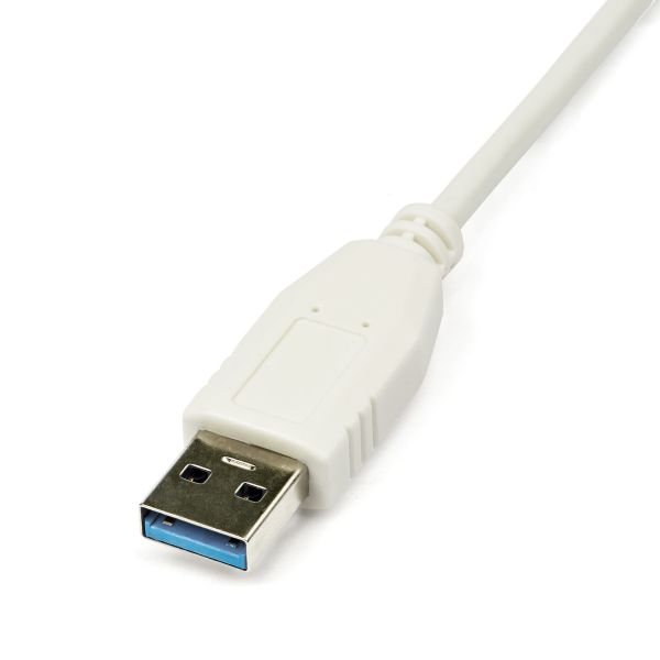 StarTech.com USB 3.0 naar Gigabit Ethernet Netwerkadapter, 10/100/1000 Mbps NIC, USB naar RJ45 GbE LAN Adapter voor PC, Laptop of MacBook (USB31000SW)