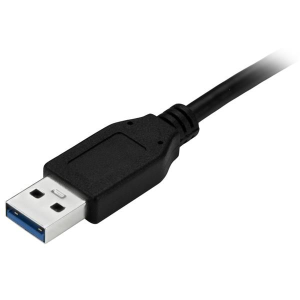 StarTech.com 1m USB-A naar USB-C Oplaadkabel, USB 5Gbps, Charge & Sync, 3A, USB 3.0 - Zwarte USB Oplaadkabel (USB315AC1M)