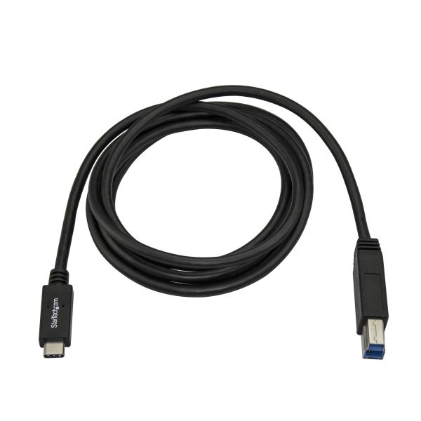 StarTech.com 2m USB-B naar USB-C Kabel, USB 5Gbps, USB3.0 Type C naar USB-B Data Transfer Kabel