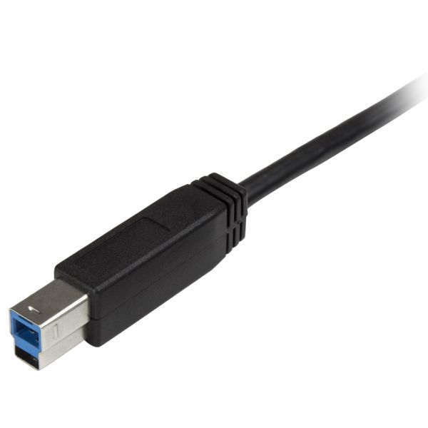 StarTech.com 2m USB-B naar USB-C Kabel, USB 5Gbps, USB3.0 Type C naar USB-B Data Transfer Kabel (USB315CB2M) StarTech.com 2m USB-B naar USB-C Kabel, USB 5Gbps, USB3.0 Type C naar USB-B Data Transfer Kabel