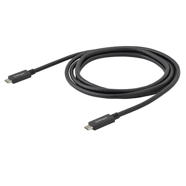 StarTech.com 50cm USB-C Kabel, USB 10Gbps, 60W (3A) Power Delivery, 8K 60Hz / 4K 144Hz DP Alt Mode - Thunderbolt Compatibel (USB31CC50CM)