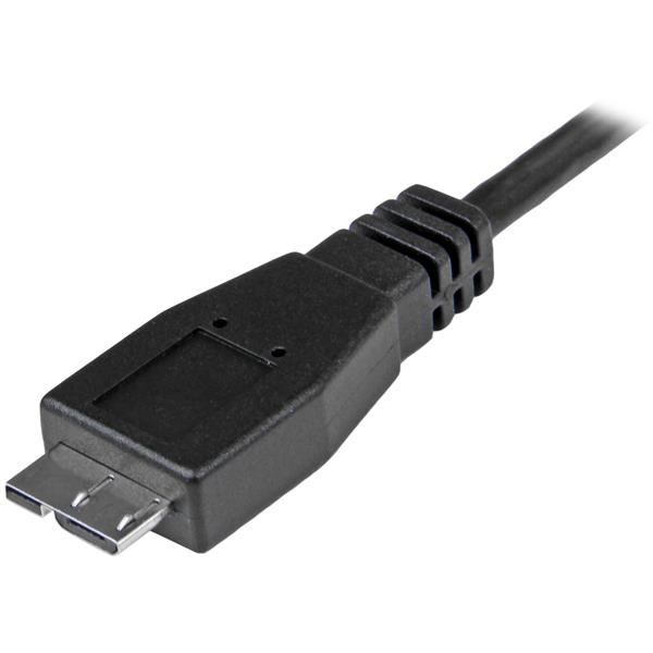 StarTech.com 50cm USB-C naar Micro USB-B Kabel, USB 10Gbps, 3A, Type C naar Micro-B Data Transfer Kabel (USB31CUB50CM)
