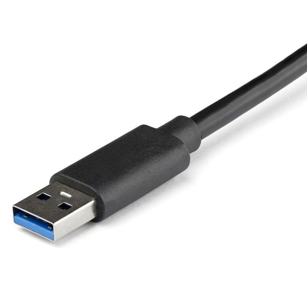 StarTech.com USB 3.0 naar 2-poorts gigabit Ethernet-adapter NIC met USB-poort (USB32000SPT)