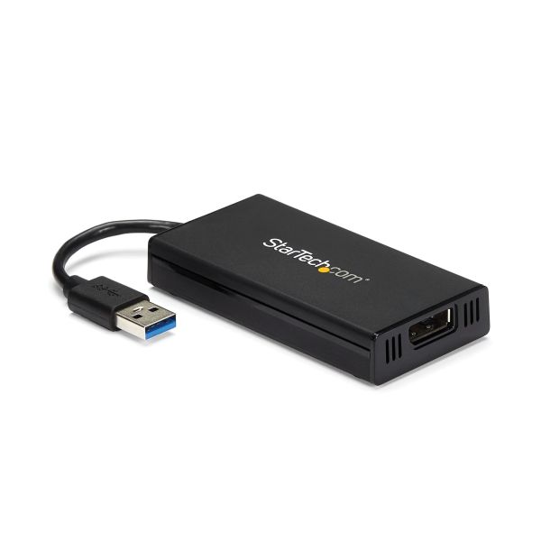 StarTech.com USB 3.0 naar 4K DisplayPort externe Multi-Monitor grafische videoadapter – DisplayLink gecertificeerd – Ultra HD 4K (USB32DP4K) StarTech.com USB 3.0 naar 4K DisplayPort externe Multi-Monitor grafische videoadapter – DisplayLink gecertificeerd – Ultra HD 4K (USB32DP4K)