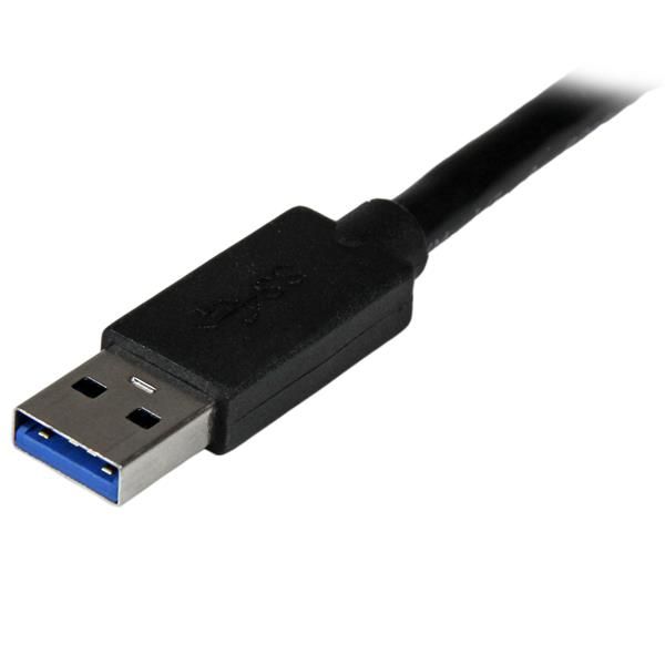 StarTech.com USB 3.0-naar-HDMI externe videokaart Multi Monitor-adapter met 1-poorts USB-hub 1920x1200 / 1080p (USB32HDEH)