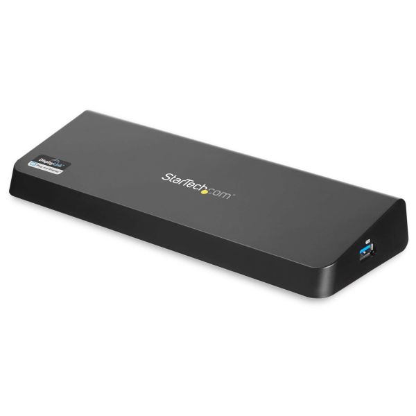 StarTech.com USB 3.0 Dock, Dual Monitor met HDMI & 4K DisplayPort, USB 3.0 naar 4x USB-A, Ethernet, HDMI en DP, Universeel USB Type A Laptop Docking Station voor Mac & Windows (USB3DOCKHDPC)